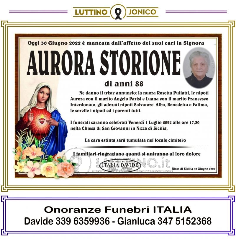 Aurora  Storione 